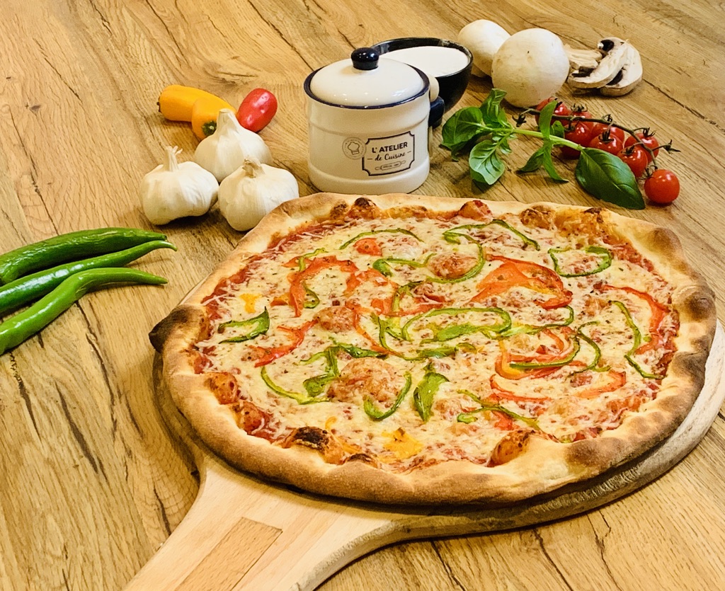 pizza-salade-miel-pizzeria-giuseppe-gap
